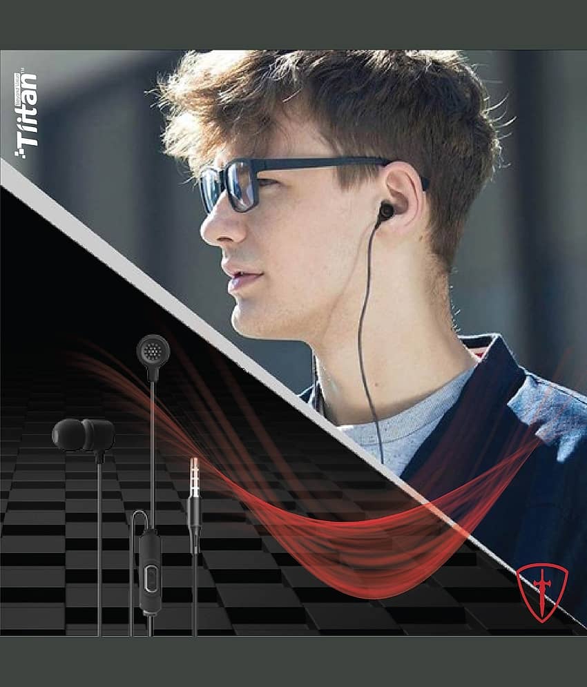 SHIELD S6 Tiitan Wired Earphone with Mic view 2