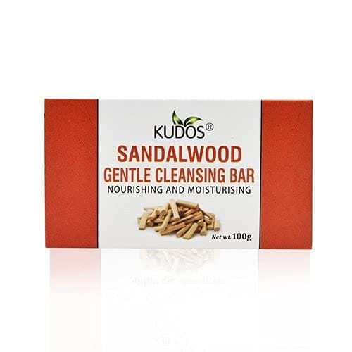 KUDOS SANDALWOOD GENTLE CLEANSING BAR 100G PACK OF 10 view 2