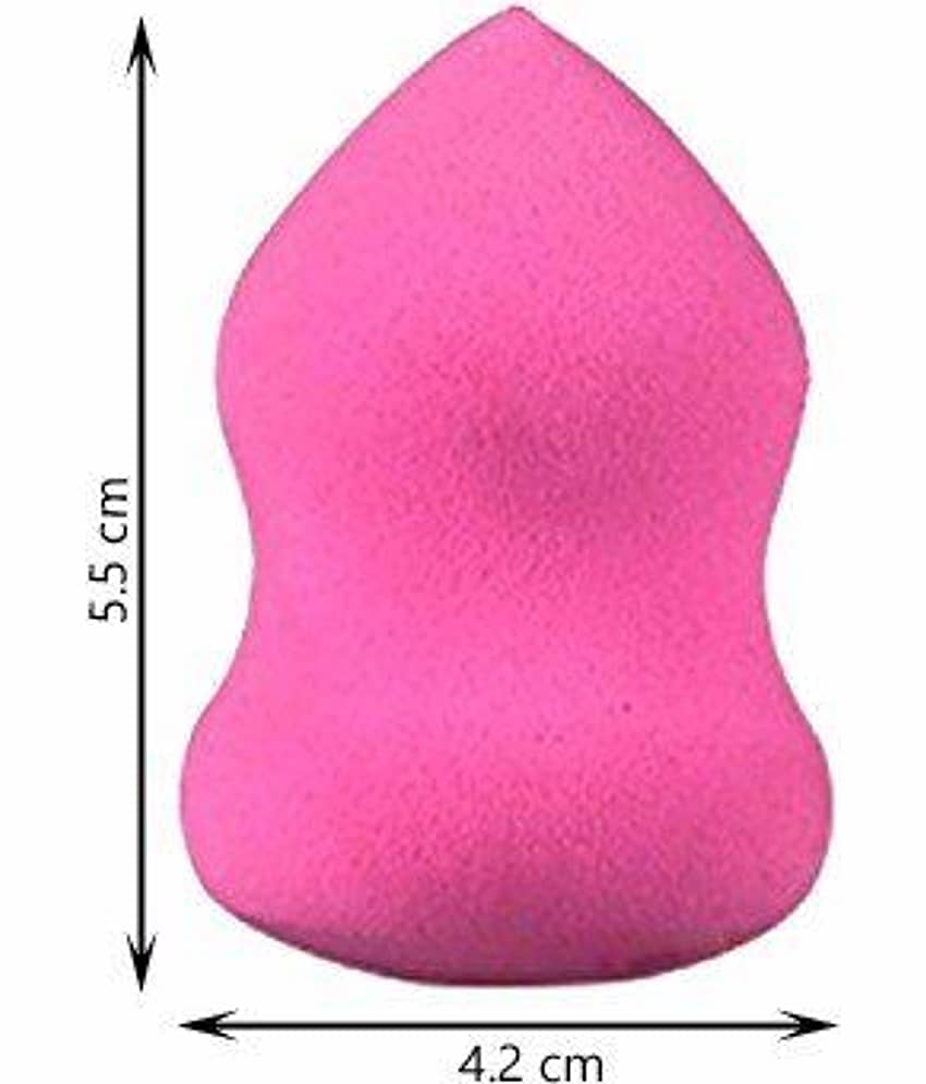 FOK Makeup Sponge Puff Pear Shape Sponge 2 no.s Set Of 2 view 2