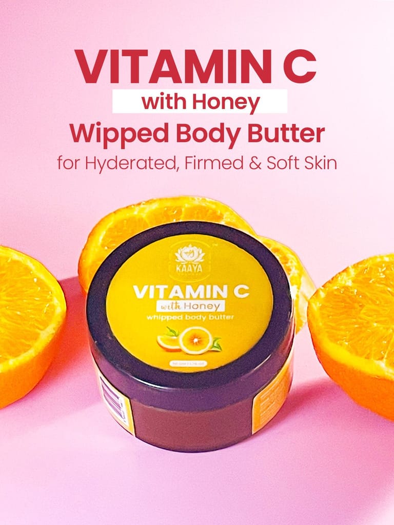 Kaaya Natural Vitamin C with Honey Whipped Body Butter view 2