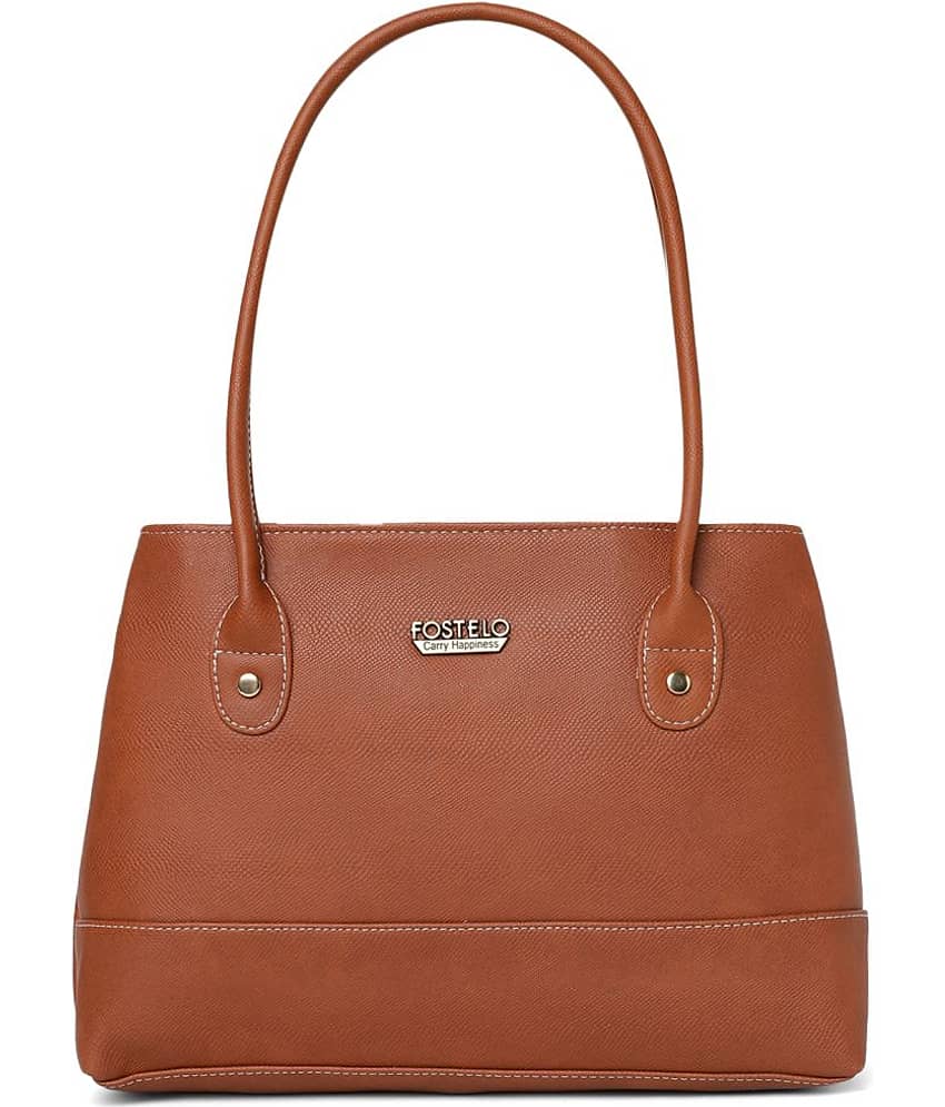 Fostelo - Blue PU Shoulder Bag