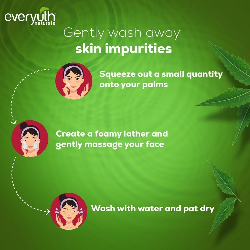 EverYuth Purifying Neem Face Wash (50 g) view 2