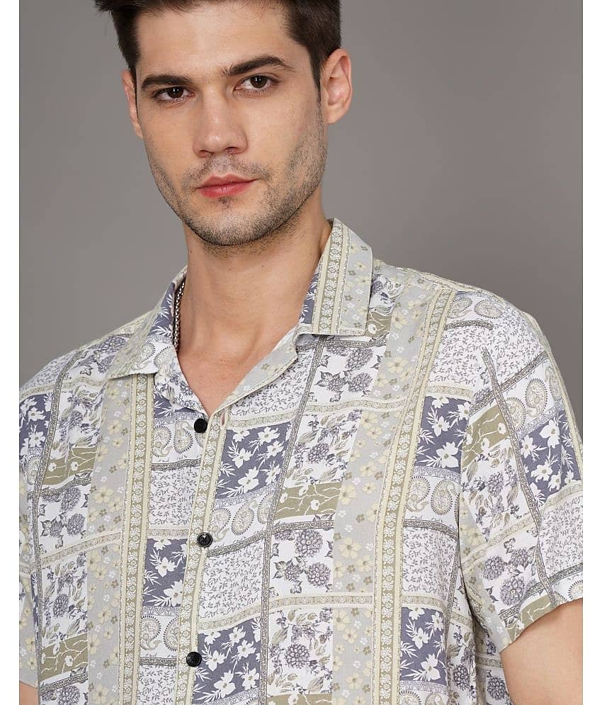 Paul Street - Multi Rayon Regular Fit Men's Casual Shirt ( Pack of 1 ) view 2