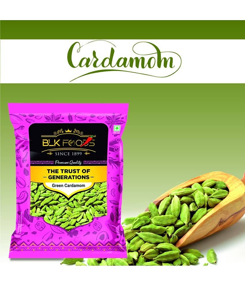 BLK FOODS _Select Green Cardamom Whole (Choti Elaichi Sabut) 100g 100 gm view 2