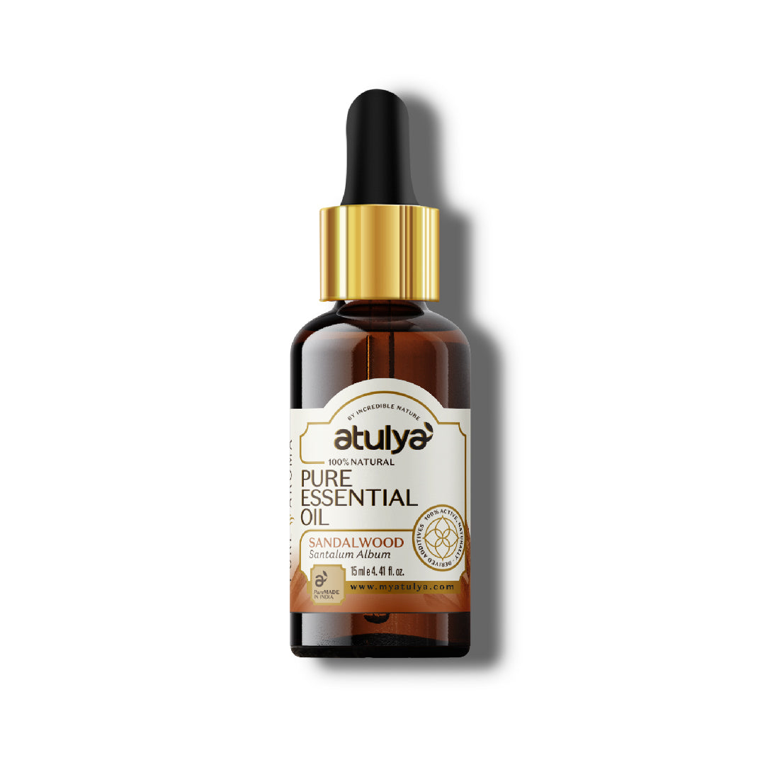 Atulya 100% Natural Sandalwood Pure Essential Oil - 15ml view 2