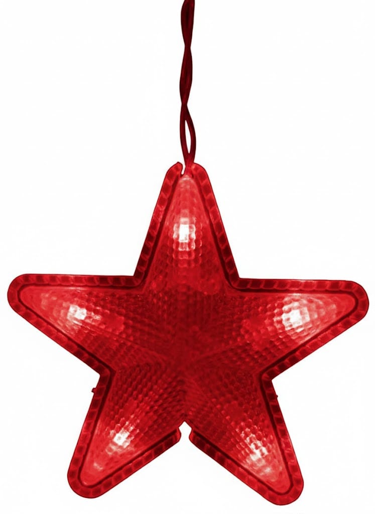 GLOWSERIE Star Curtain String Lights for Bedroom, Living Room, Party, Wedding & Festival Decoration – Plug-in Fairy Light Garland view 2