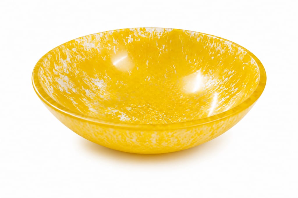 Sunburst Resin Decorative Bowl view 2