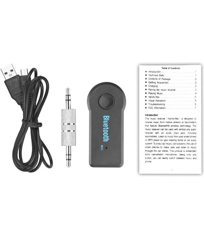 OVER TECH Black Bluetooth Device view 2