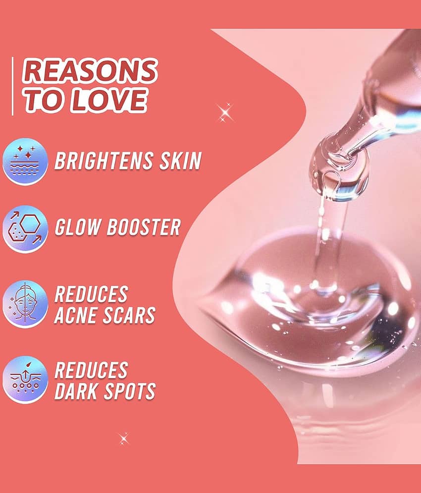 Glamveda Face Serum Kojic Acid Uneven Skin Toning For All Skin Type ( Pack of 1 ) view 2