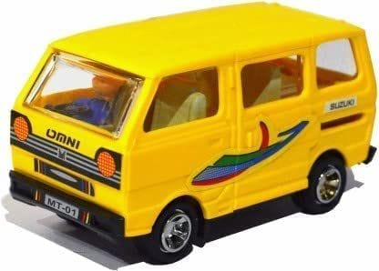 Pull Back Plastic Omni Van Car Omni Toy Perfect for Kids Fun (Pack of 1, Multicolour) view 2