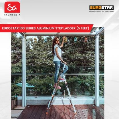 Eurostar DIY Platform Ladder (4 Steps + 1 Platform) view 2