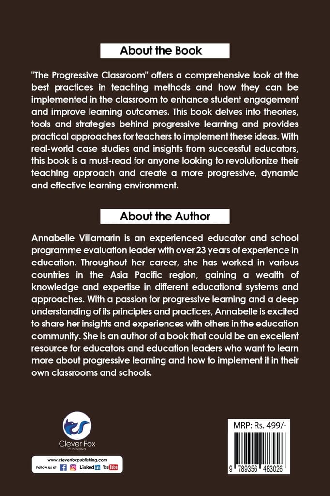 The Progressive Classroom: Unlocking the potential of learning for the future [Paperback] Annabelle Villamarin view 2