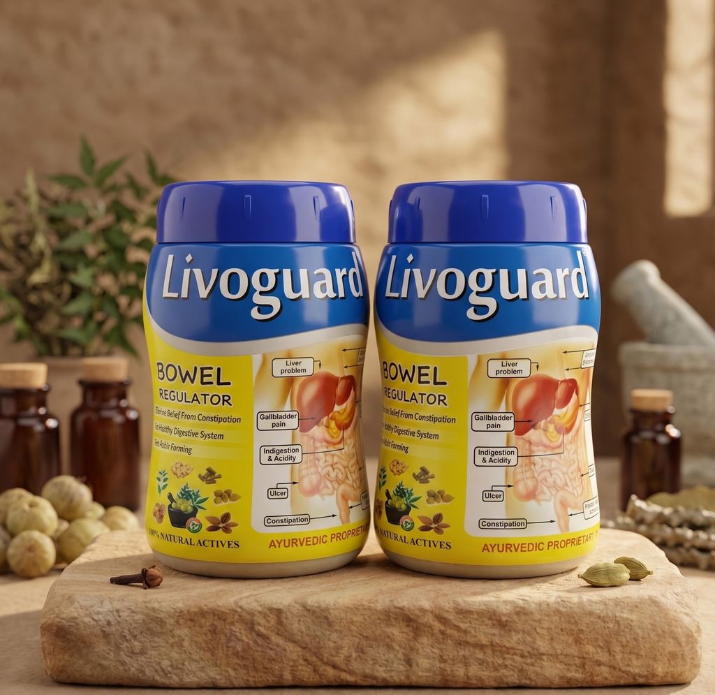 Livo Guard Liver Care - Liver Support, Digestive Wellness, Herbal Formula -Pack of 2 (Value Bundle)