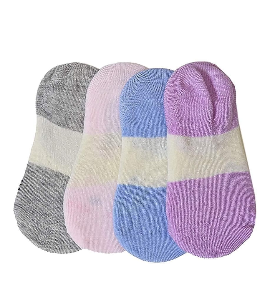Clastik New Attractive Printed Design Socks Multicolor for Kids, 100% Cotton (5 to 10 Yeas) view 2