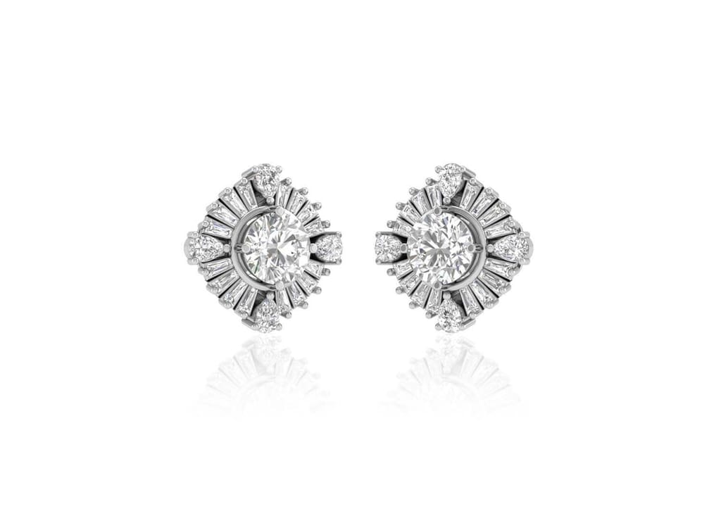 Victorian Luxor Ear Studs view 2