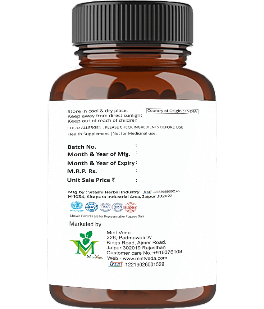 Charcoal Activated Veg. Capsules Pack of 2 - 60's view 2
