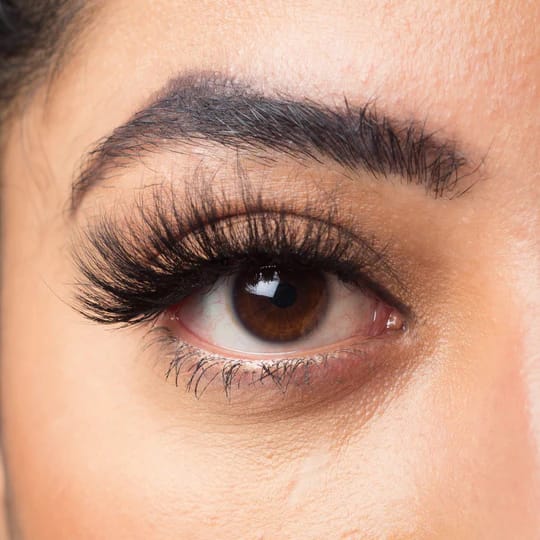 BOBI Reusable Waterproof 15mm Faux Mink Natural Fluffy Wispy Long Krazy 5D Volume Eyelashes - 1 Pair view 2