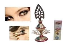 Mii Art brass surmedani with suma use in eye's muckap[size-18cm]1pes view 2