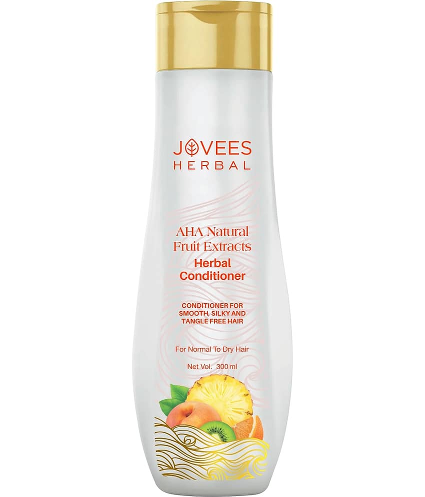 Jovees Herbal AHA Natural Fruit Extract Conditioner Gives Smooth, Silky For Normal To Dry hair 300ml view 2