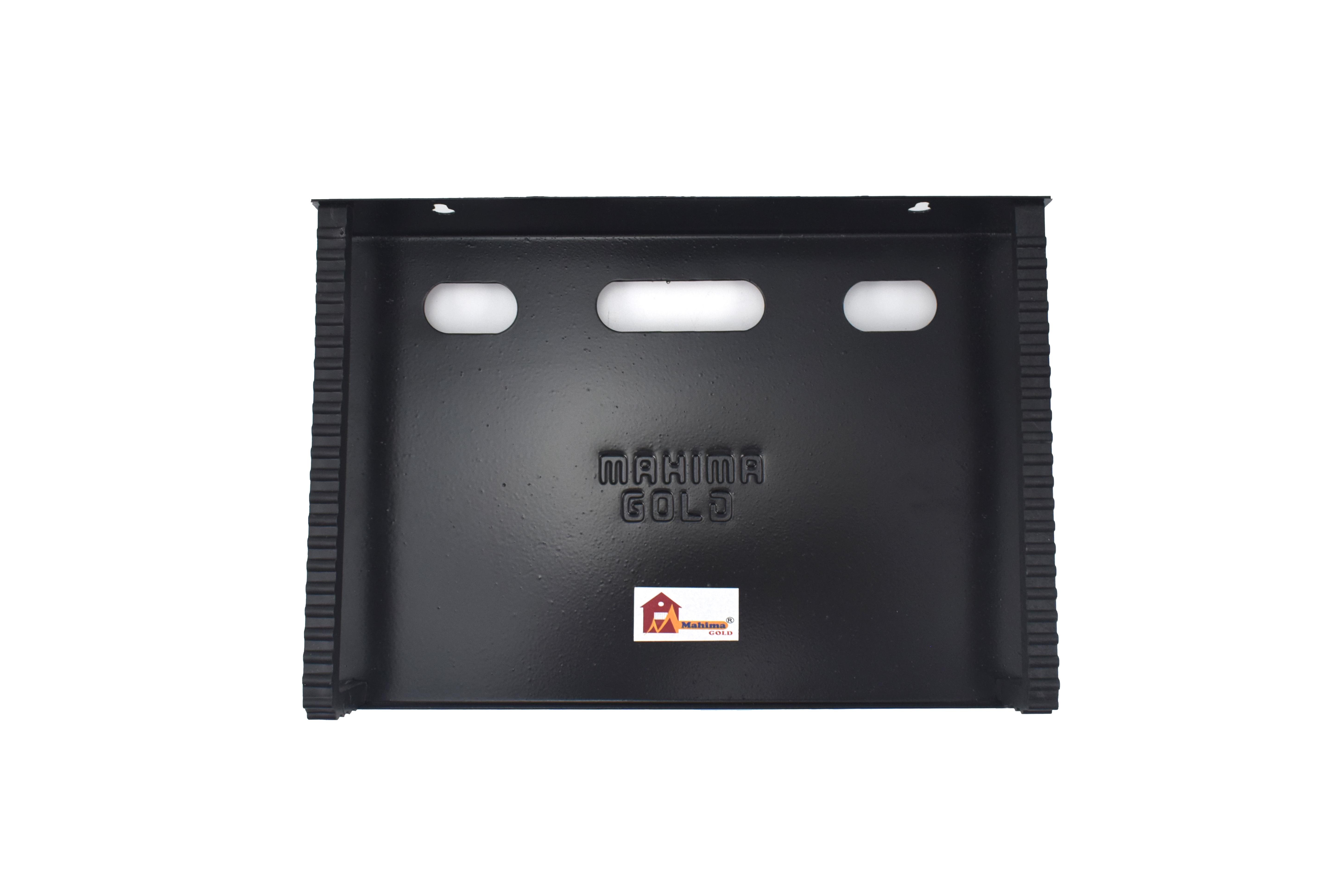 Mahima Gold Wall-Mounted Set Top Box Shelf – Metal Construction view 2