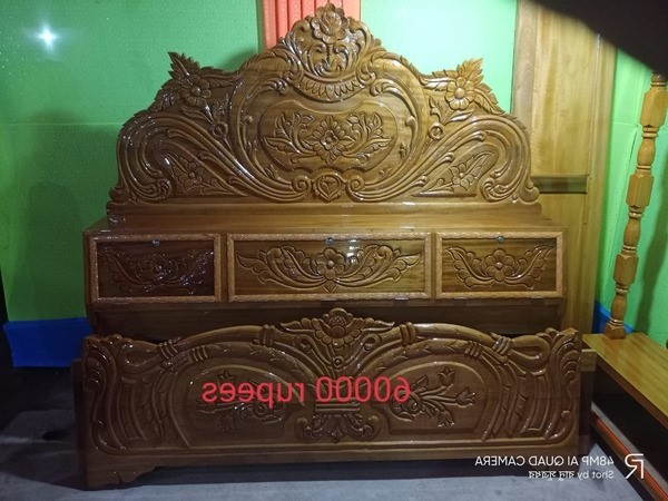 Wooden Bed Desgin view 2
