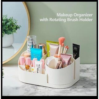 Kuber Industries Multipurpose Plastic Drawer Storage Organizer Aesthetic Desk Stationary Item Jewellery Holder.