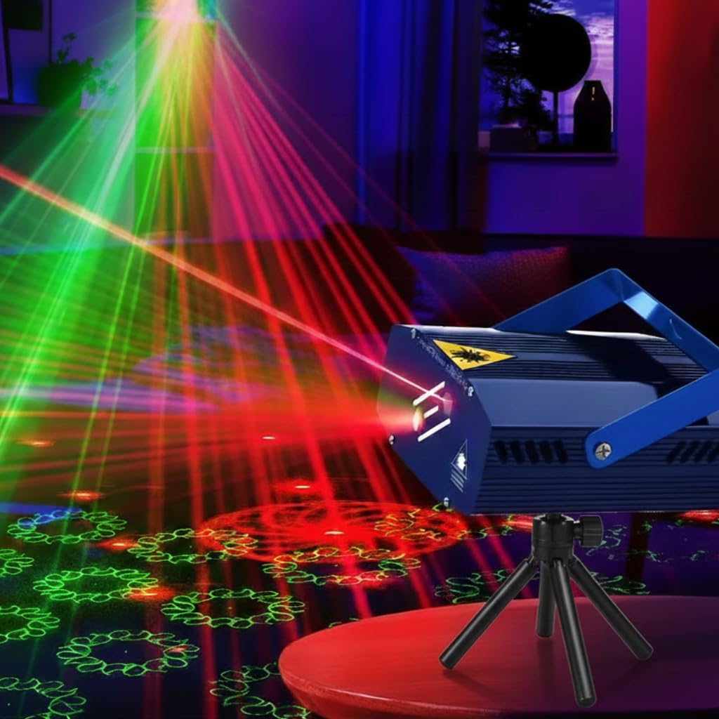 GLOWSERIE Remote-Controlled Party Laser Star Projector view 2