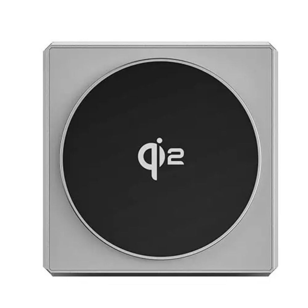 3-in-1 Portable Desktop Wireless Charger Station | Folding Magnetic 15W Charger for Mobile Phones, Smartwatches & Earbuds | Compact & Travel-Friendly Design view 2