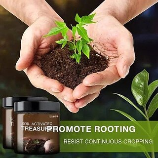 Soil Activated Treasure 250Gm Soil Activator Organic Soil Conditioner For Plants Potting Mix Soil PACK OF 2