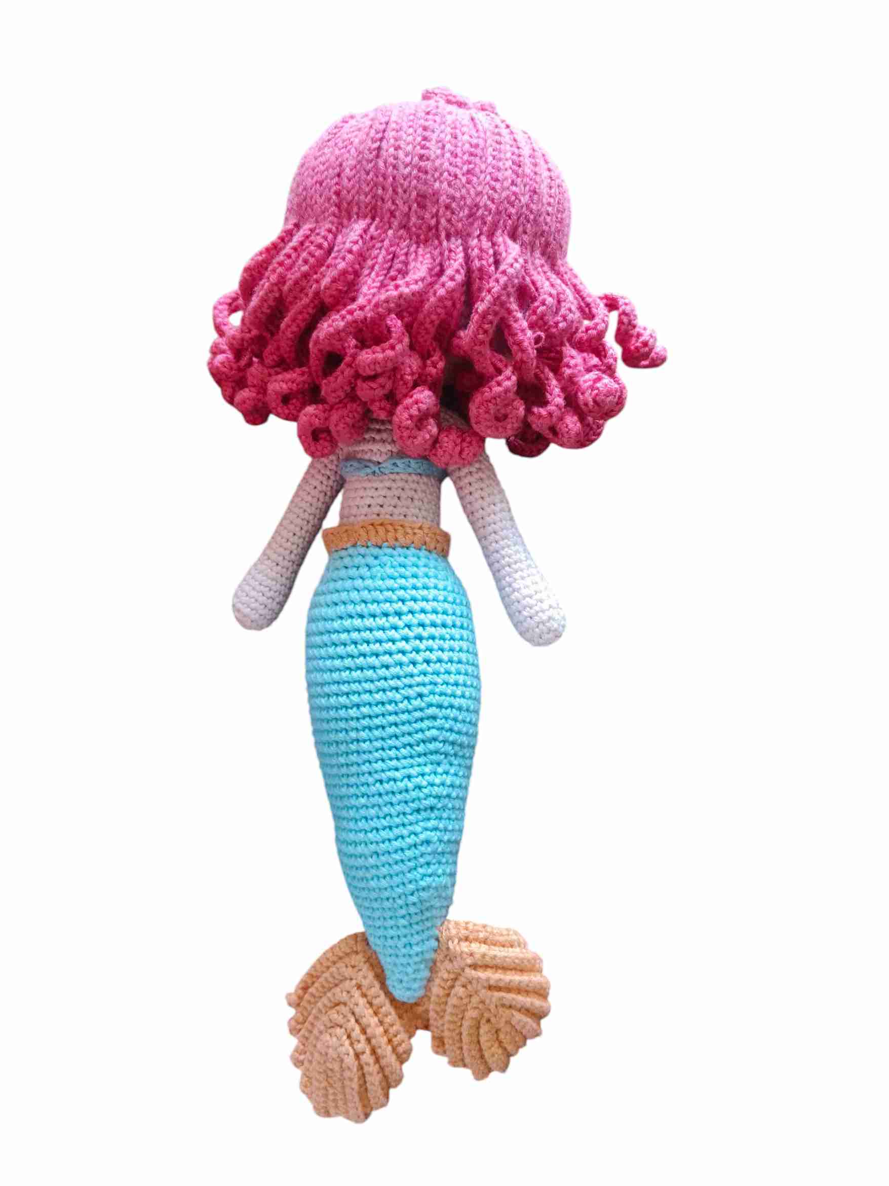 CraftKari Princess Mermaid Crochet Toy view 2