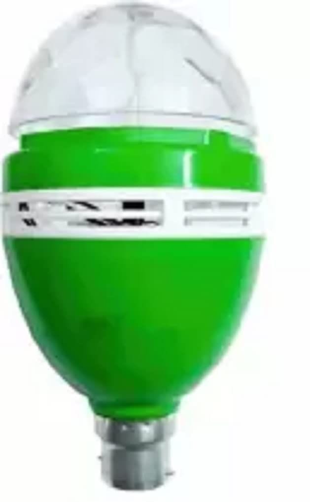 Elecsera 360 Degree LED Rotating Bulb Magic Disco LED Light, LED Bulb Light Lamp Colorful Single Disco Ball (Ball Diameter: 2.5 cm)