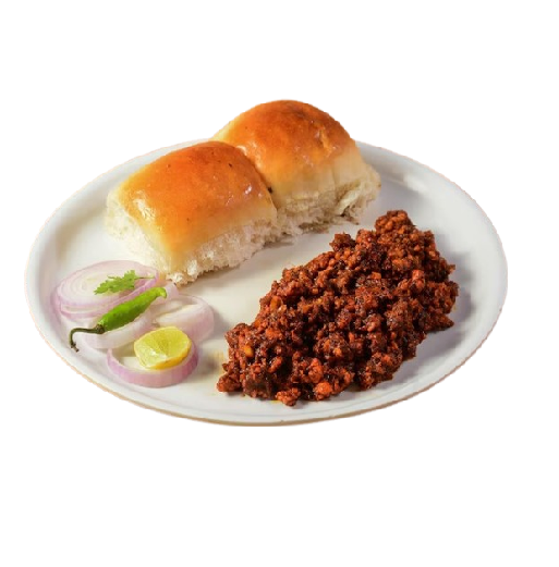 Mutton Keema Gojju With Pav