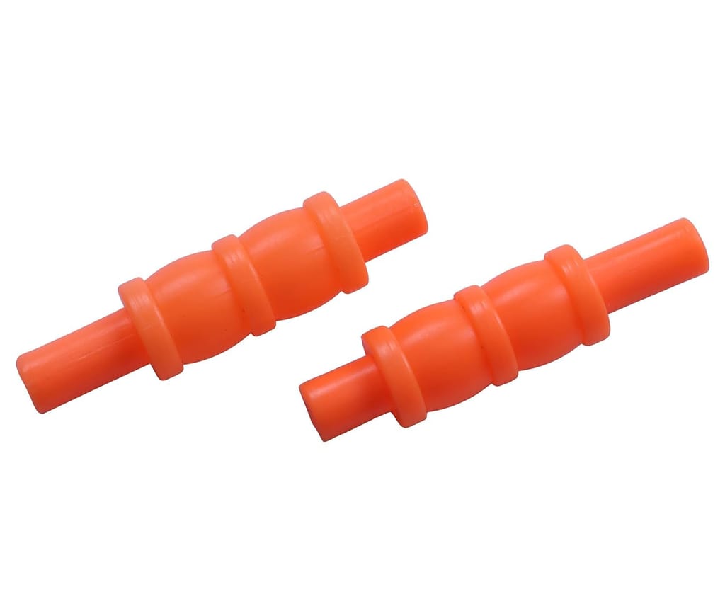 Lauris Plastic Wicket Medium Size 24 inches Length 3 pcs Set with 2 bails and 1 Bases view 2