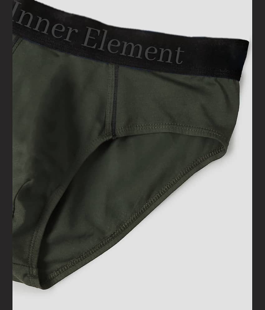 Inner Element Pack of 5 Cotton Briefs For Men's ( Multicolor ) view 2