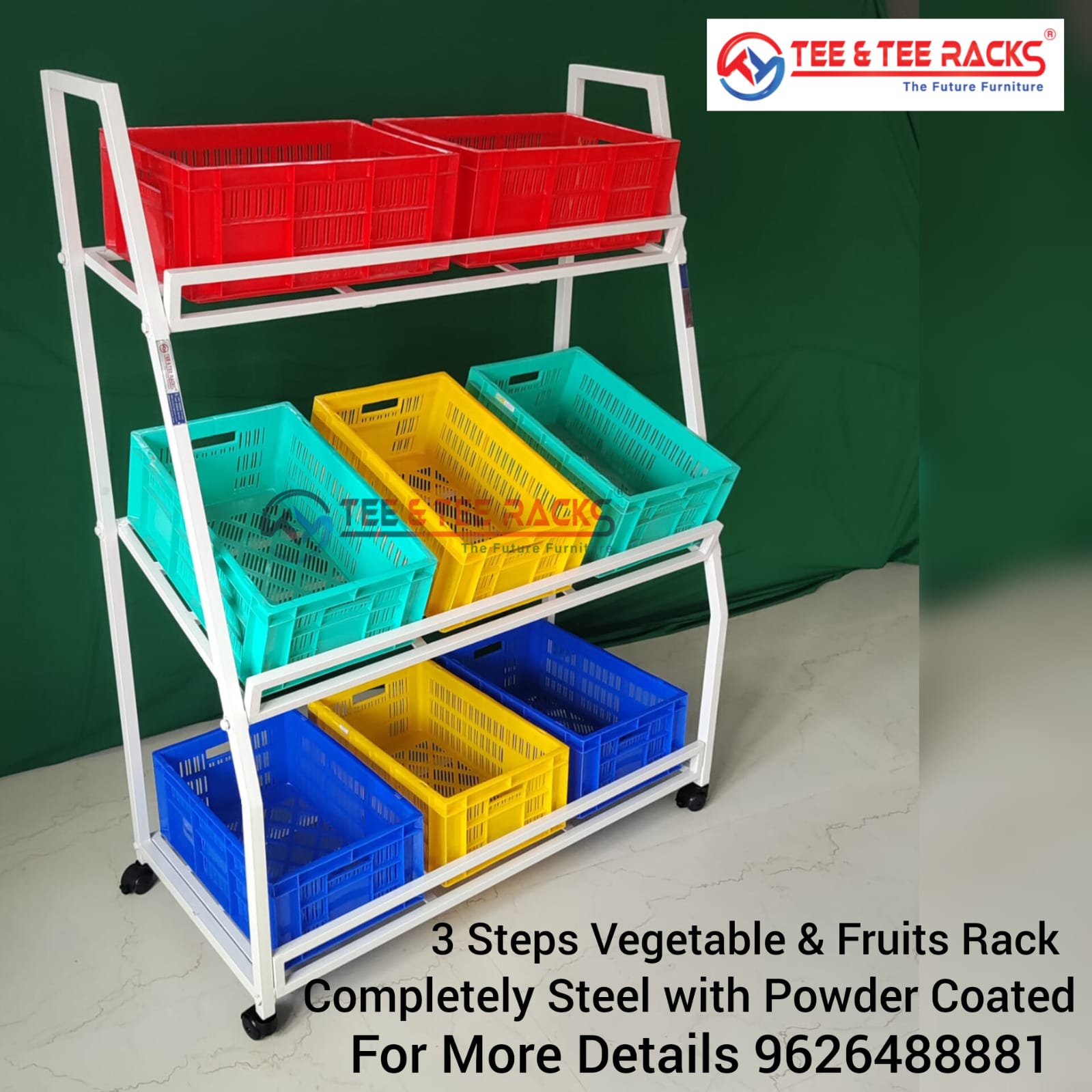 Moveable Vegetable Racks view 2