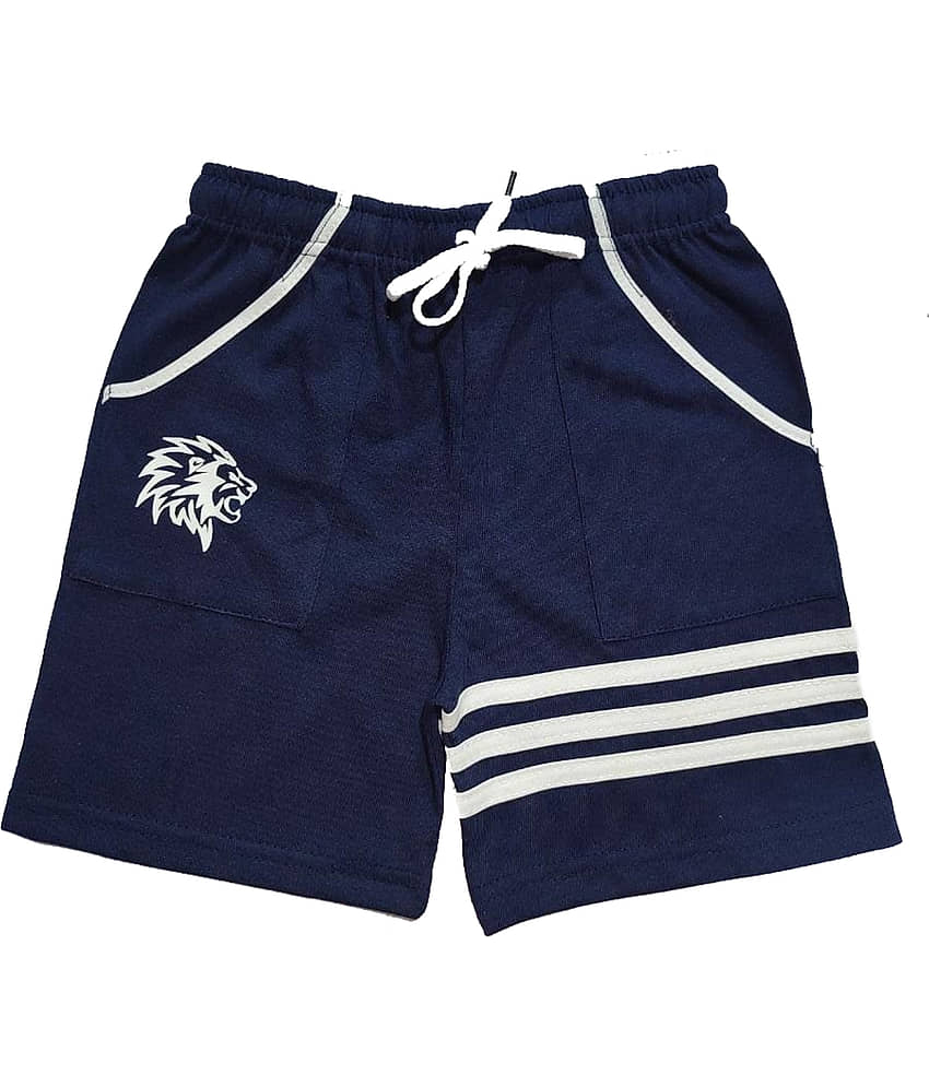 atlans Pack of 4 Cotton Blend Shorts For Boys ( Multi Color ) view 2
