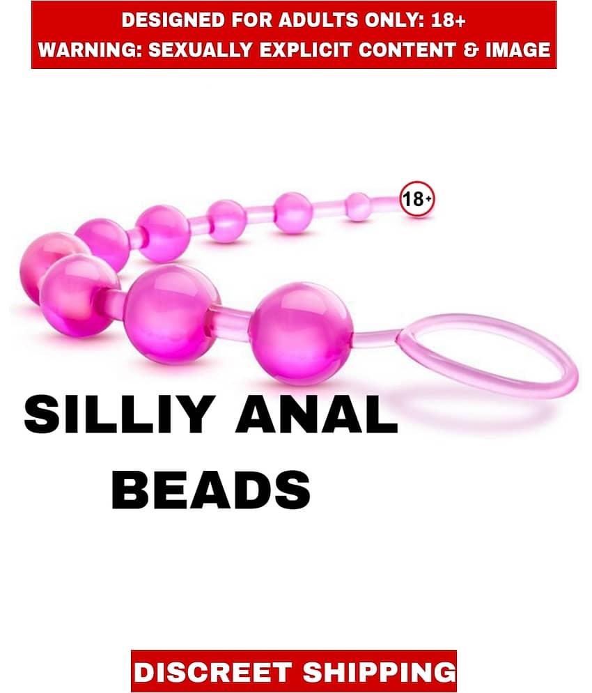 ADULT SEX TOYS SILLY SMOOTH ANAL BEADS For UNISEX view 2