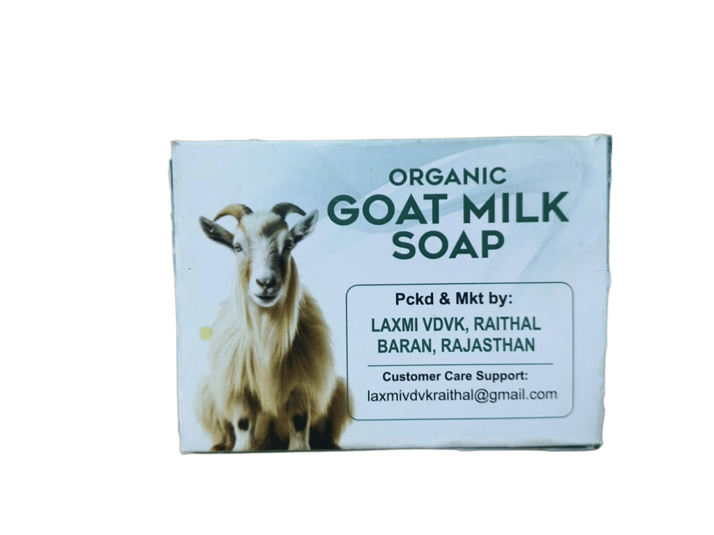 Organic Goat Milk Soap for Whitening & Anti-Wrinkle - 100g view 2
