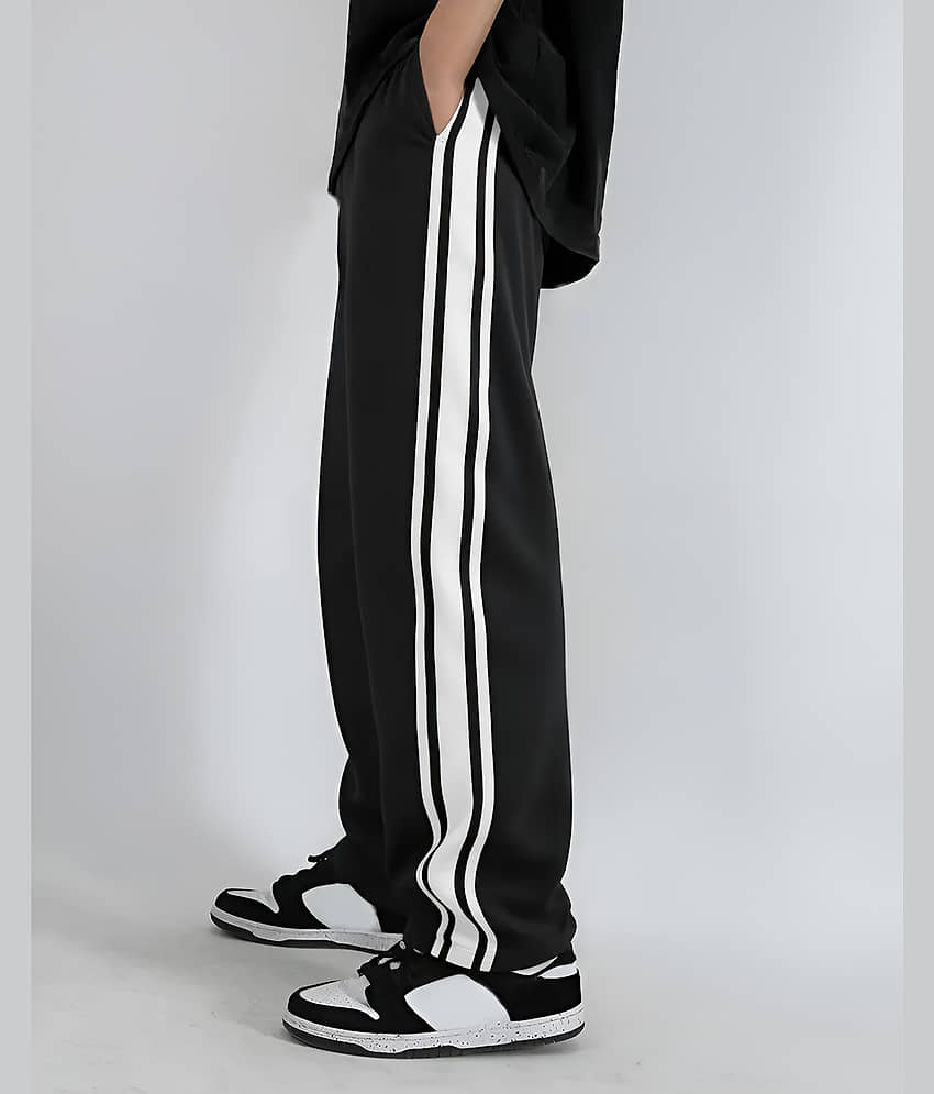 ENITOR Black Polyester Men's Trackpants ( Pack of 1 ) view 2
