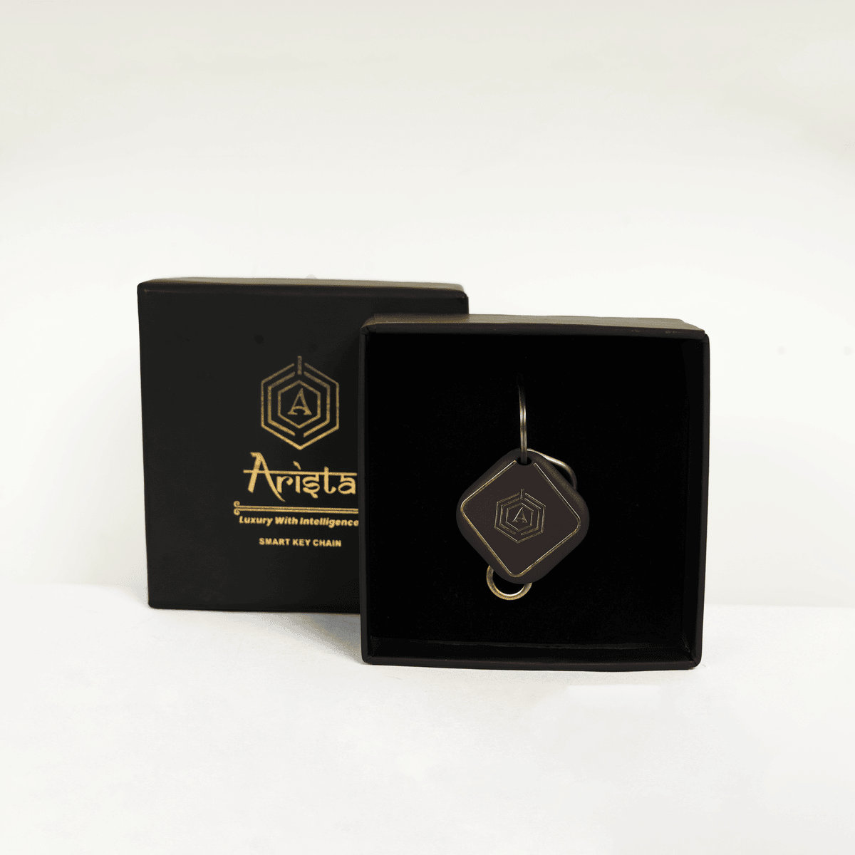 Arista Vault Black Smart Keychain