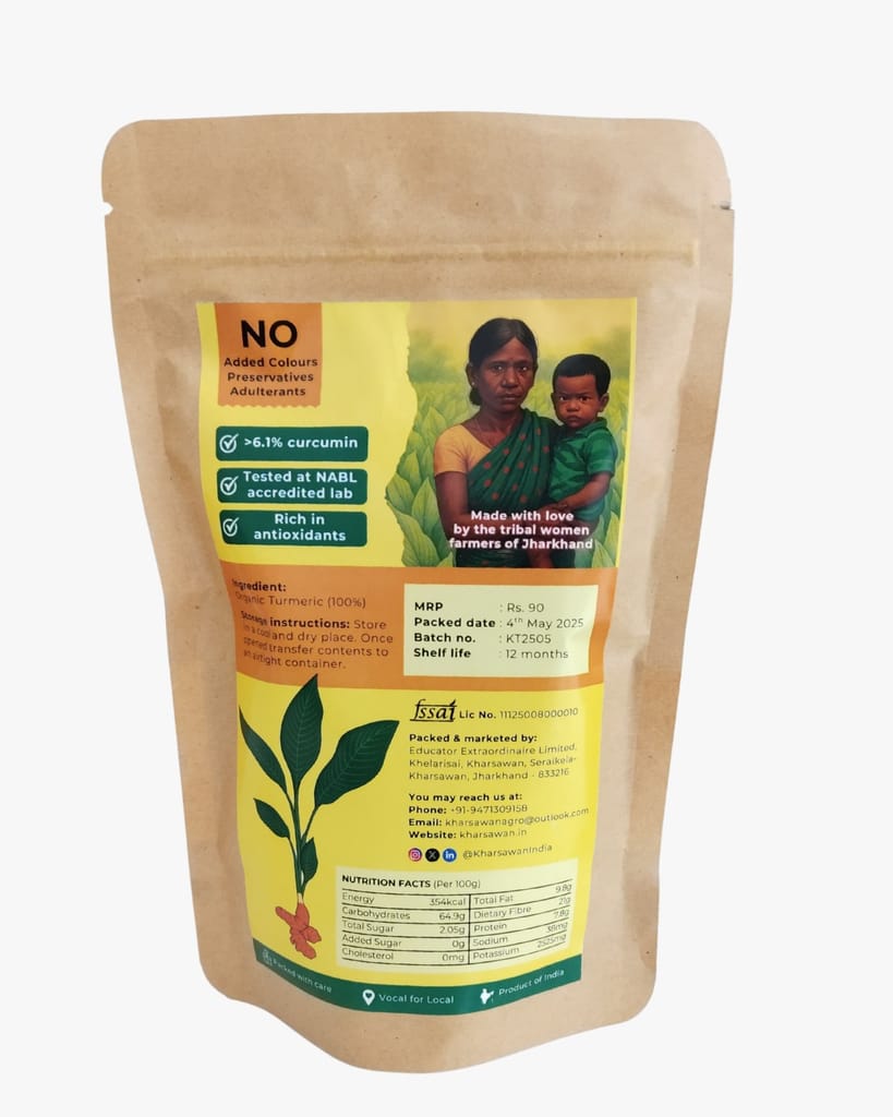 Kharsawan Turmeric Powder - Natural & Pure Spice view 2