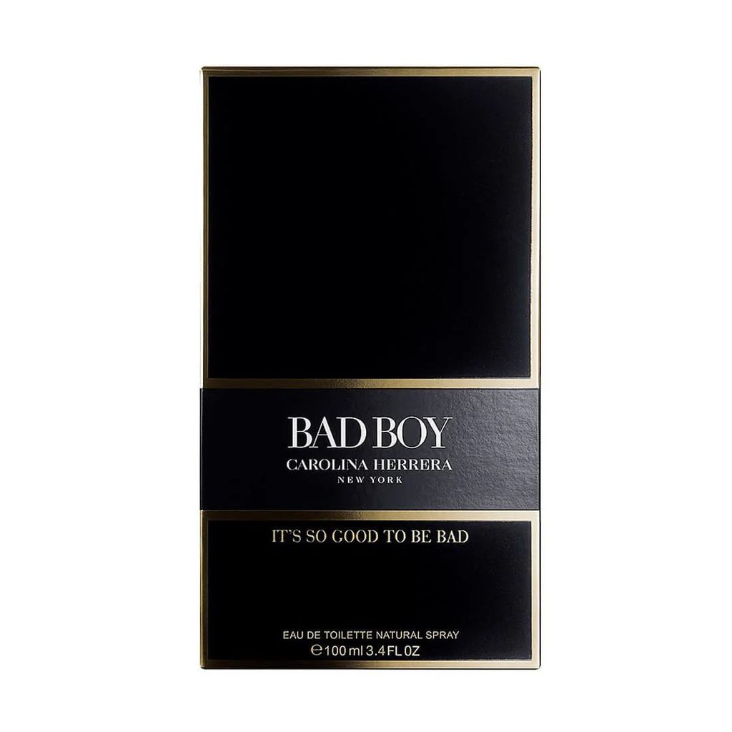 Bad Boy Carolina Herrera Eau De Toilette 100ml Men Perfume Spray Luxury Braded Scent view 2