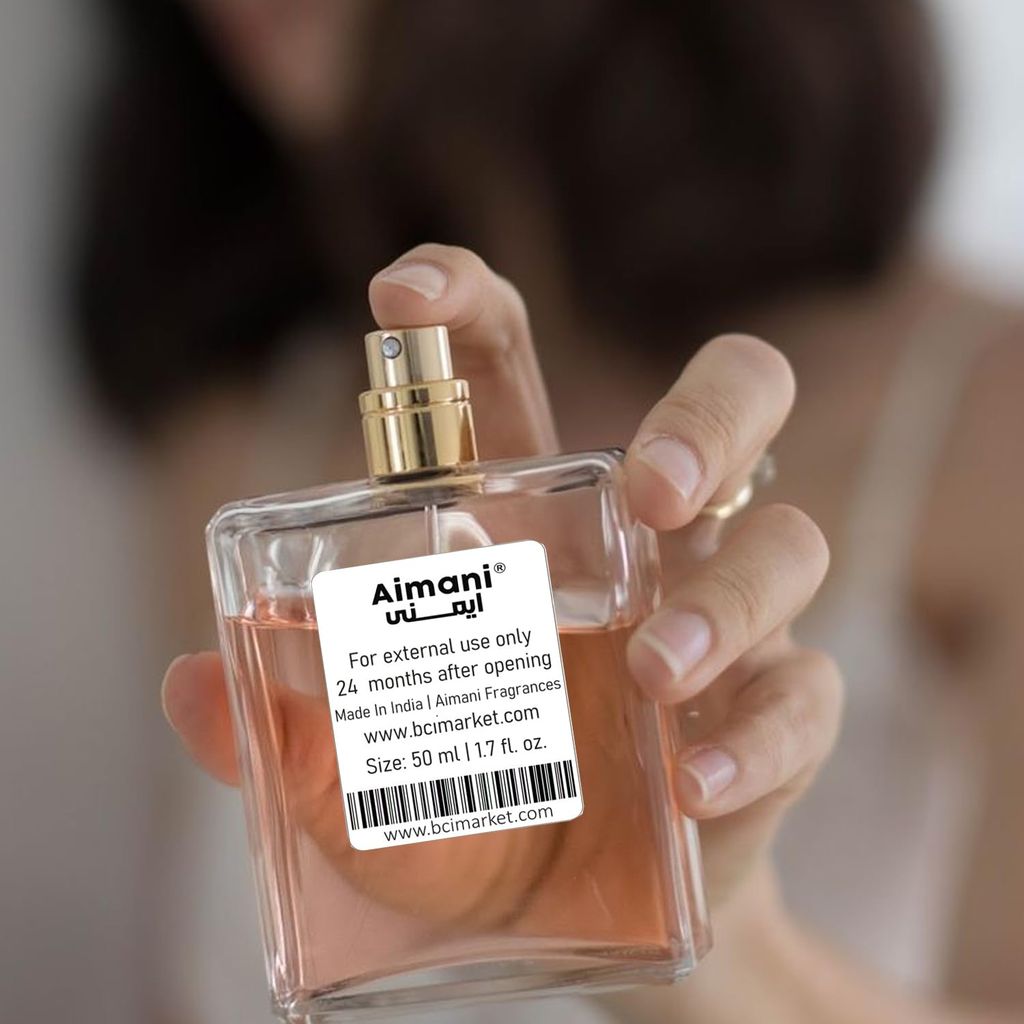 Aimani Amber Oud Perfume Spray for Women & Men | 24 Hour Long Lasting Fragrance | Exotic Warm Amber & Oud Scent | 50ml view 2