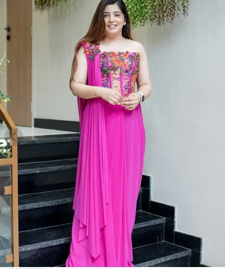 ROYAL GLAM READY-TO-WEAR DRAPE SAREE
