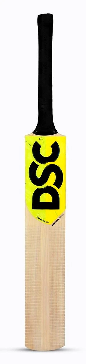 DSC Wildfire Flicker Kashmir Willow Cricket Bat for Tennis Ball Cricket: Lightweight with Massive Edges and Extended Power Zone (Size - 3, Packing - 1 Unit) by Total Sporting And Fitness Solutions Pvt Ltd view 2