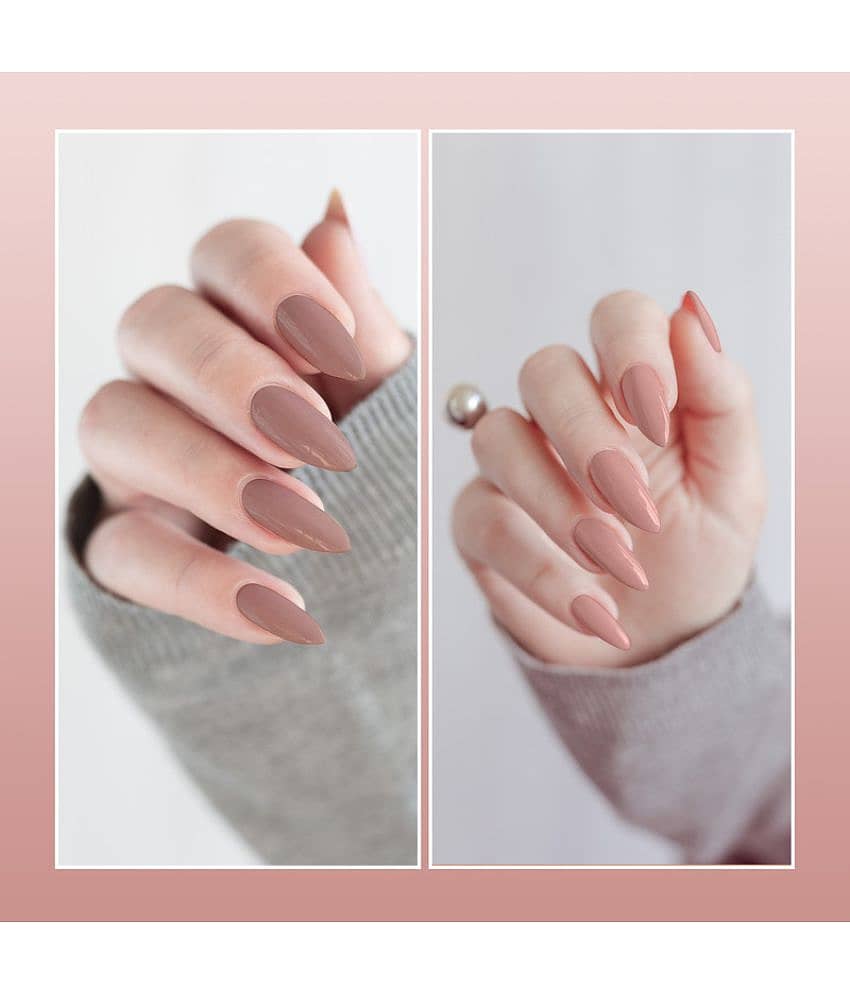 Posh - Grape Glossy Nail Polish ( Pack of 2 ) view 2
