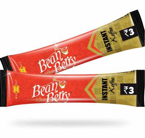 Instant - Bean Berry Koffee - Pack of 50 sachets - Bhavani Koffee