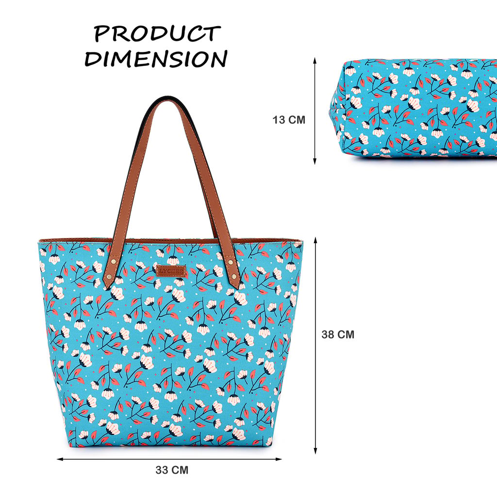 Lychee bags Women Printed Canvas Tote Bags view 2