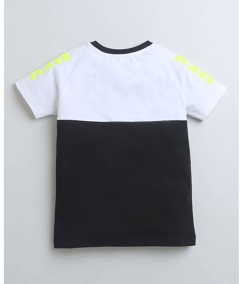 BUMZEE Pack of 1 Boys Cotton T-Shirt & Shorts ( Black ) view 2