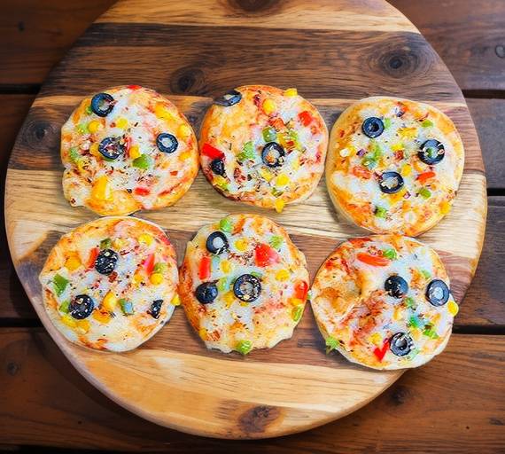 Burger pizza